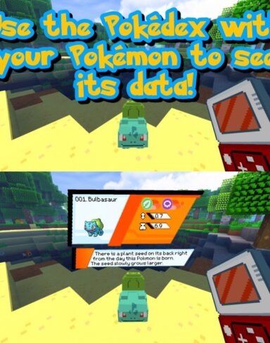 SERP Pokédrock (Pokémon Addon) | Обновление опыта и расширения для Minecraft PE