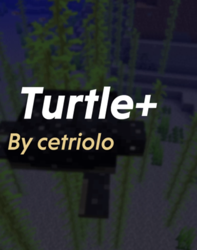 Текстурпак на черепаху для Minecraft PE: Turtle Bedrock