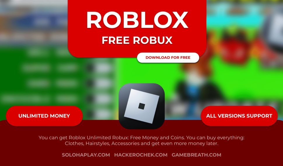 Free Robux For Roblox Unlimited Money & Coins For Free Android Game