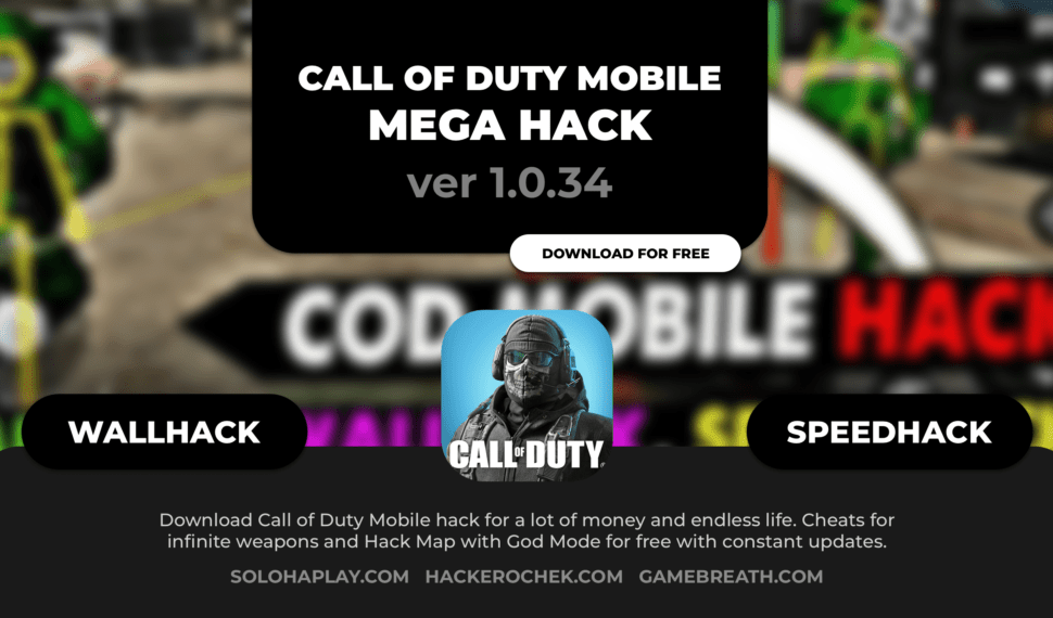 Download for free Call of Duty Mobile Hack version 1.0.34 Android (APK