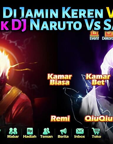 Mod Apk Higgs Domino Rp Terbaru 1.92 X8 Speeder Tema Keren Naruto Vs Sasuke Musik DJ
