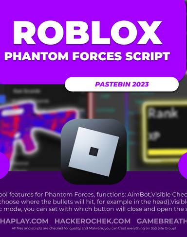 Roblox Phantom Forces Script GUI / Hack | Legit Aimbot | Rage Mode & Unlock Skins